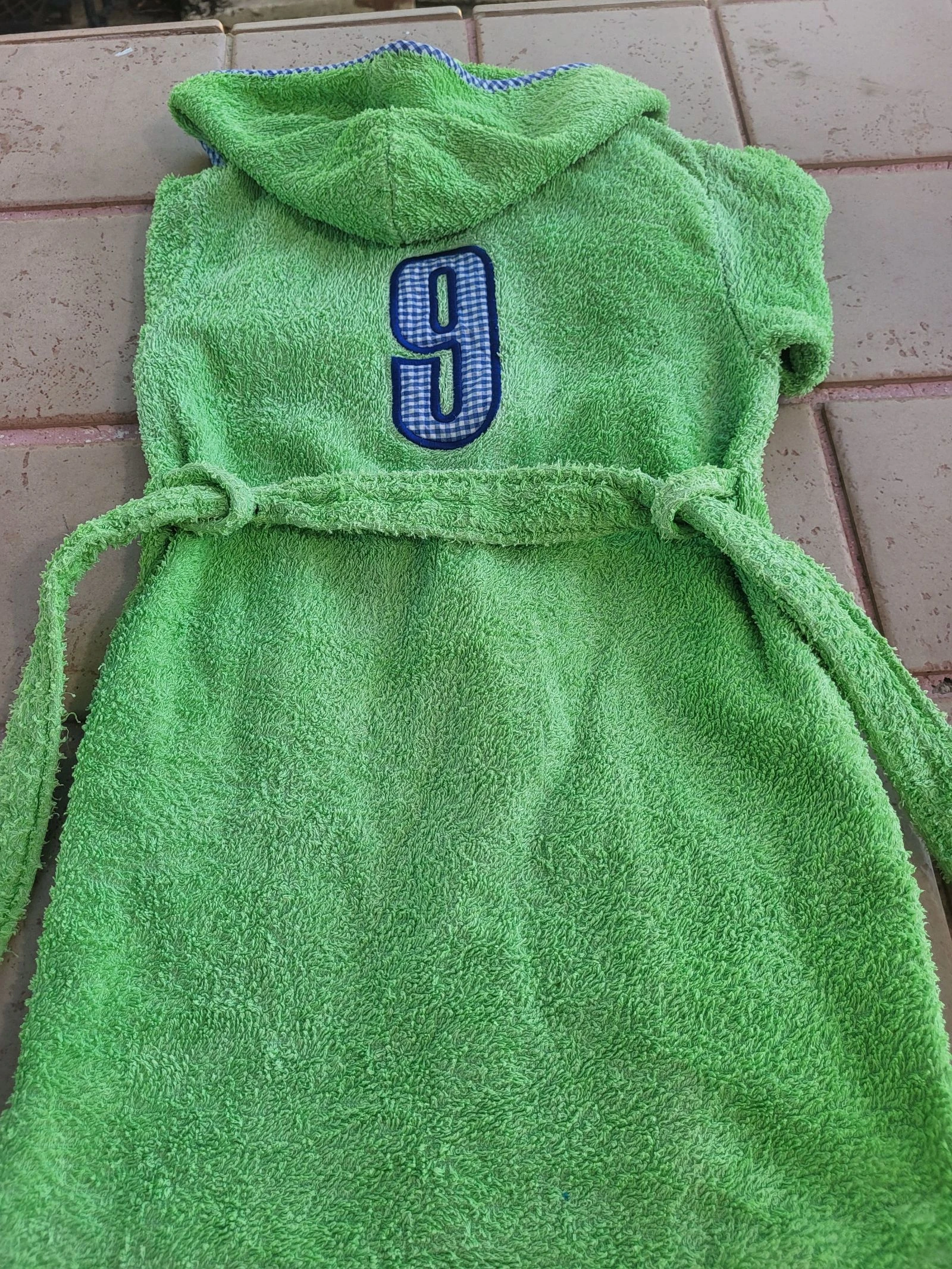 Bathrobe with hood 2/3 years old – photo 4